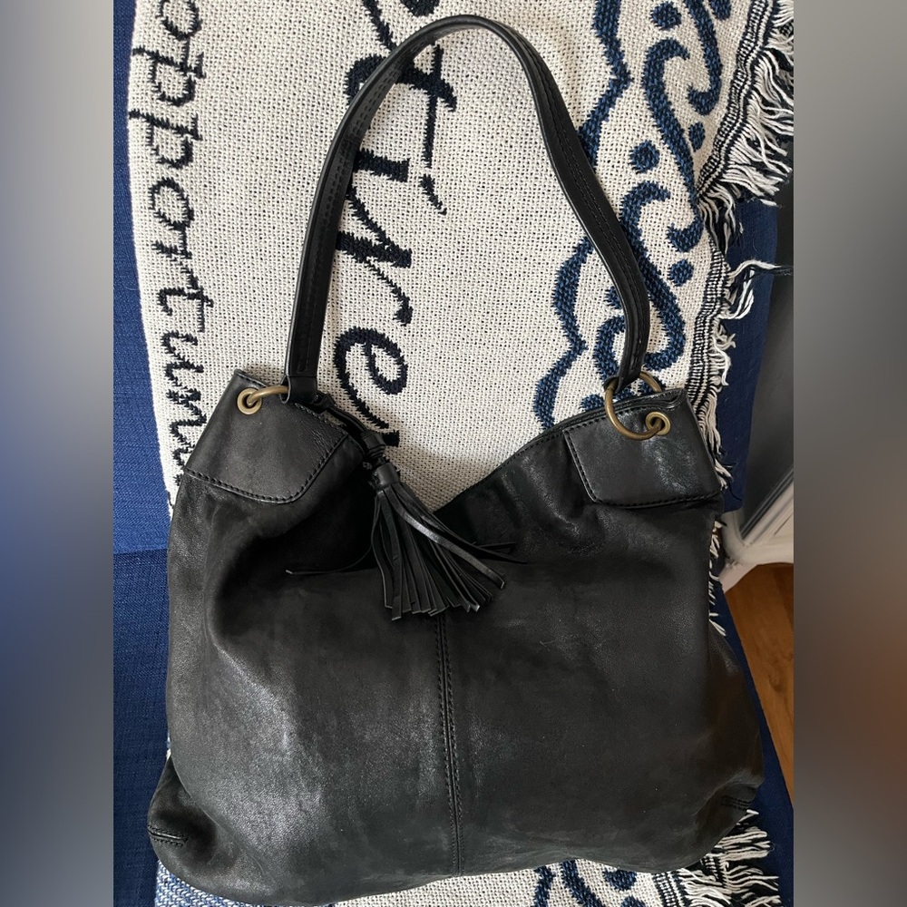 Black Leather Pocketbook